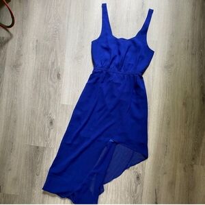 Silence + Noise Asymmetrical Open Back Dress Size Small